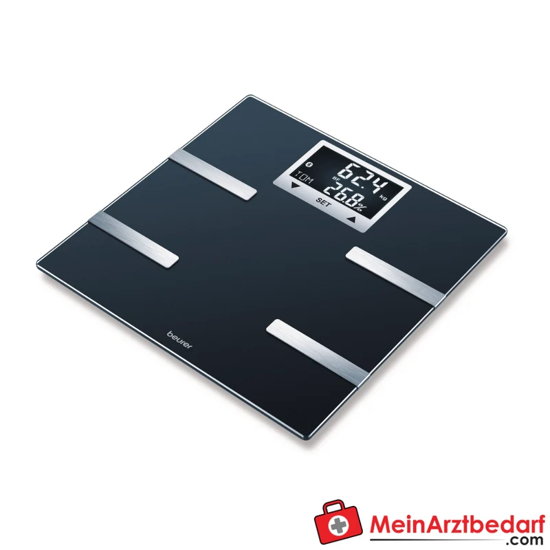 Beurer BF 720 Körperanalysewaage Bluetooth BIA 180 kg LCD 8 Nutzer