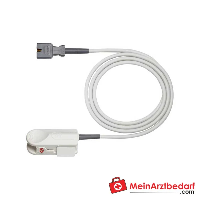 Masimo LNCS wiederverwendbare Pulsoximeter-Sensoren 3 ft, Finger/Ohr/Stirn, 9-Pin/M15-Konnektor