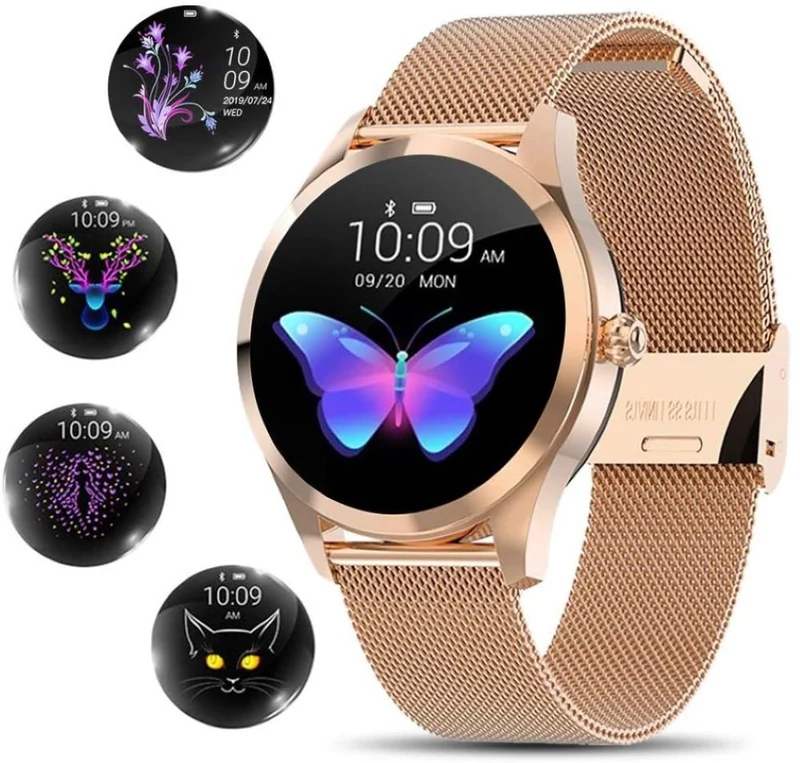Smart Gold Damen-Smartwatch – Stilvolle Eleganz trifft smarte Funktion
