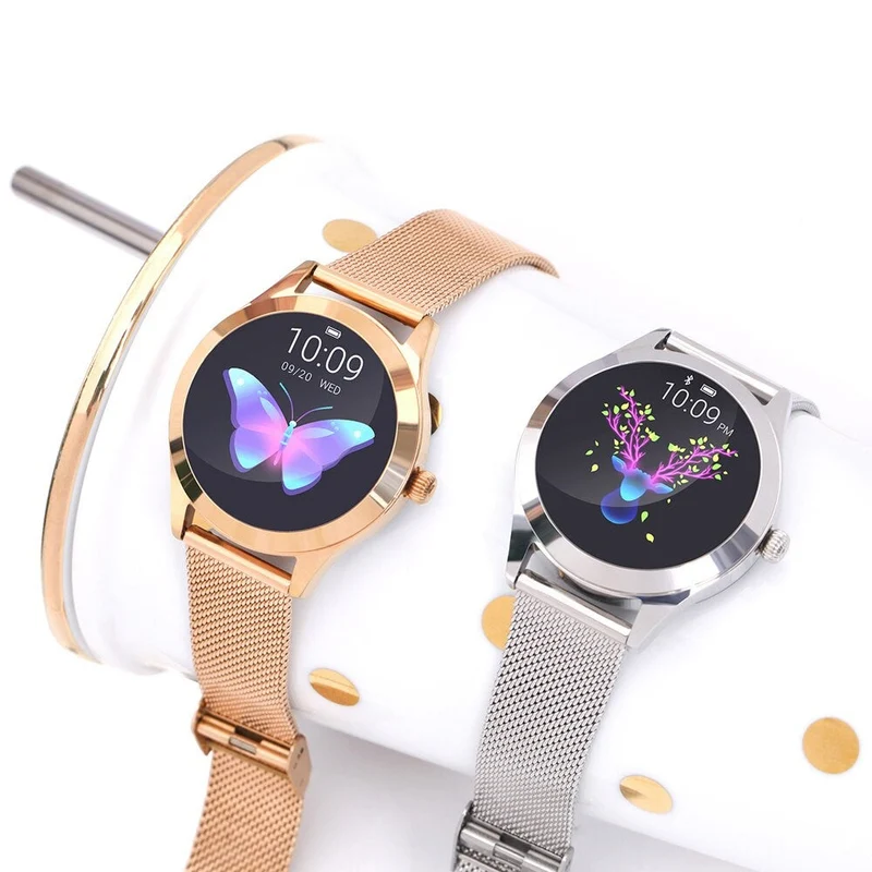 Smart Gold Damen-Smartwatch – Stilvolle Eleganz trifft smarte Funktion