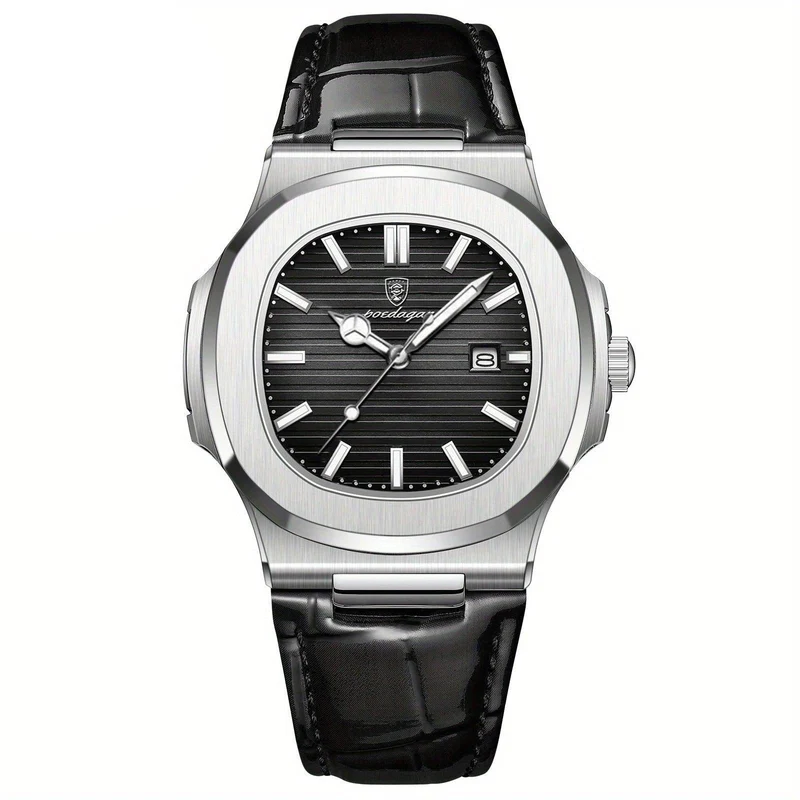 Livio – Herren-Armbanduhr mit Quarzwerk & kratzfestem Hardlex-Glas