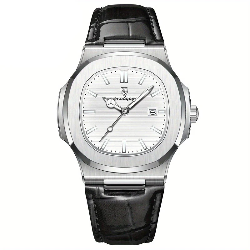 Livio – Herren-Armbanduhr mit Quarzwerk & kratzfestem Hardlex-Glas