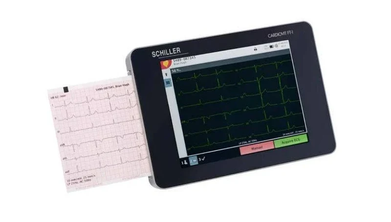 Schiller ECG monitor Cardiovit FT-1 met interpretatie software