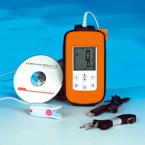 RESQ meter vingerpulsoximeter, saturatiemeter, oximeter