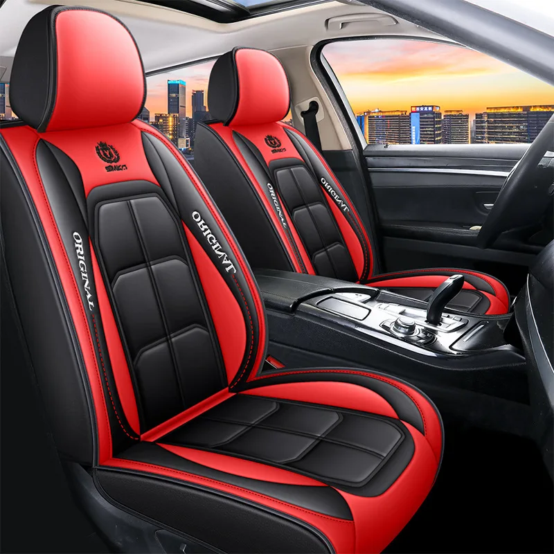 Autositzbezug in Lederoptik – Rutschfest, Strapazierfähig & Universell Passend