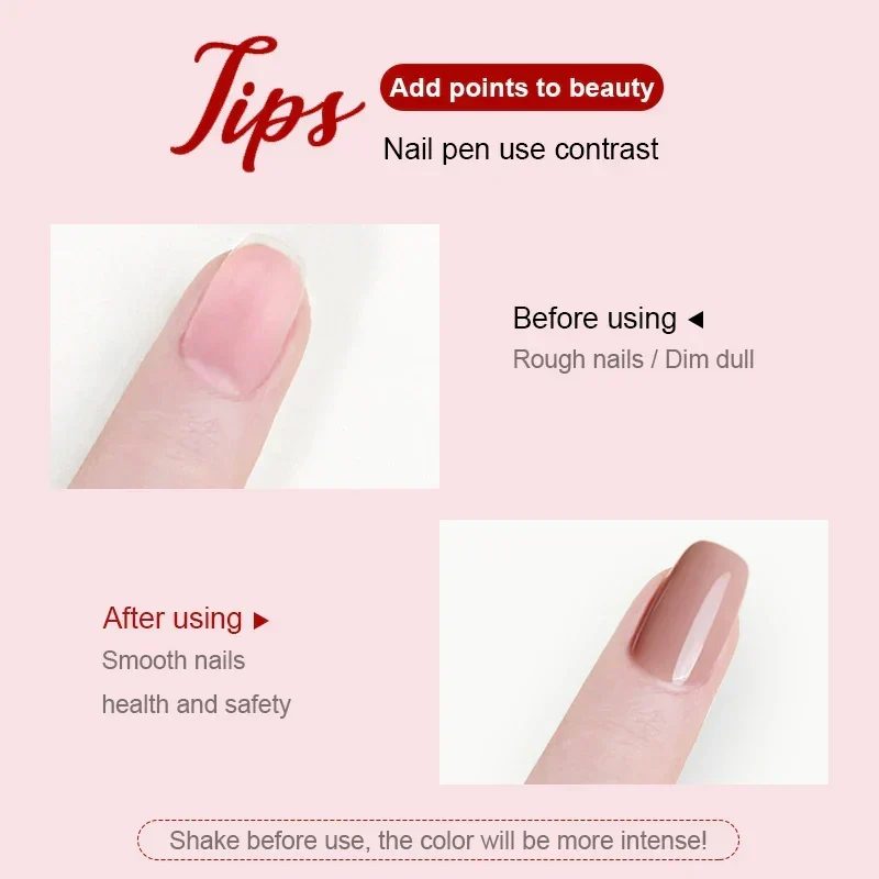 Nagellack Stift Set – Präzise Nail Art Farben mit Schnell Trocknender Geltextur
