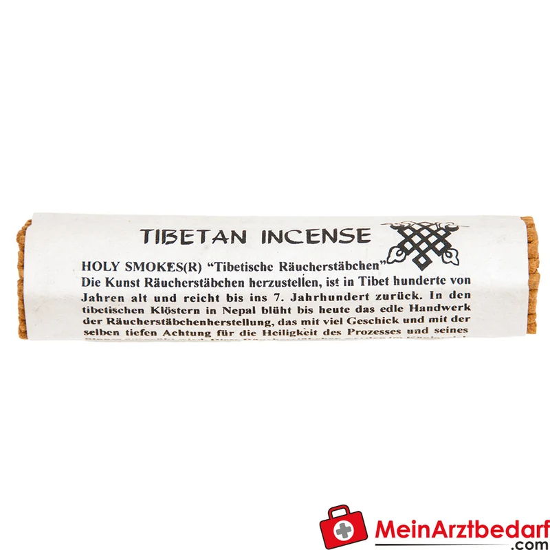 Berk Tibetische Räucherstäbchen 5 x 30 g, 15 cm, bambusfrei, Kräutermischung Himalaya