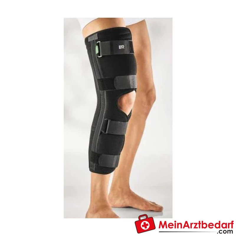 Cellacare Genucast 20° Classic Knieorthese mit anpassbaren Aluminiumstäben, silikonbeschichtete Haftbänder, beidseitig tragbar, waschbar 30°
