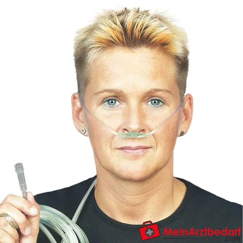 DCT Sauerstoffbrille Soft mit 2,10 m O2-Verbindungsschlauch