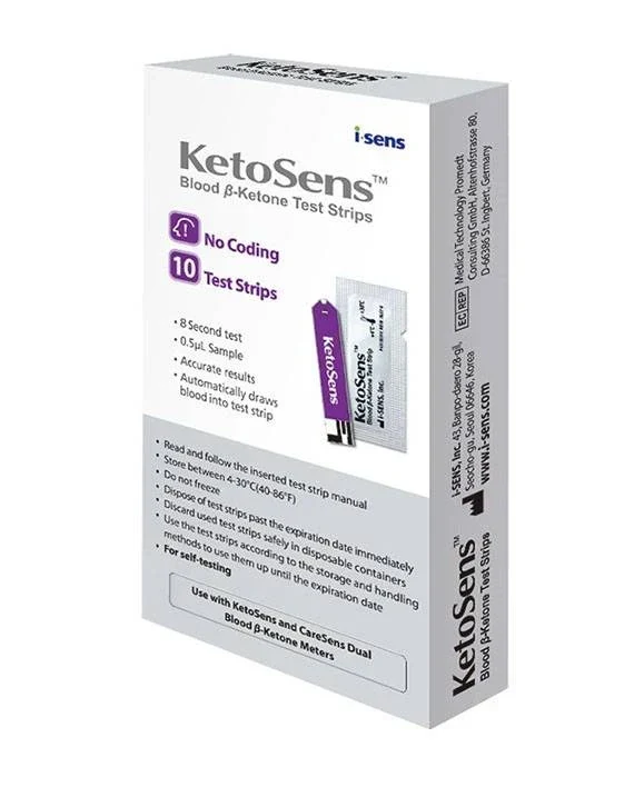 Ketosens Ketonenstrips - 10 stuks