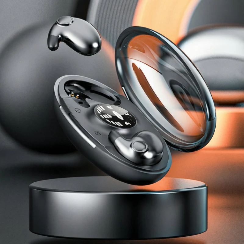 Schlafkopfhörer kabellos – Ultraflach, Bluetooth 5.3 & IPX5 Spritzschutz