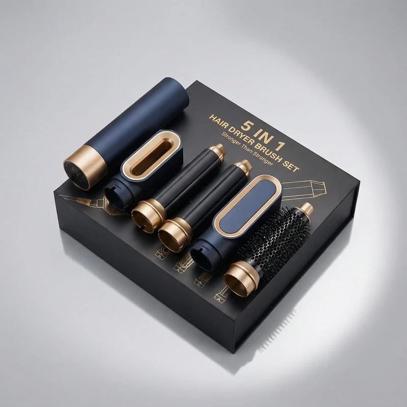 Haarstyler 5-in-1 | Leistungsstarker 1000W | Ionen-Technologie