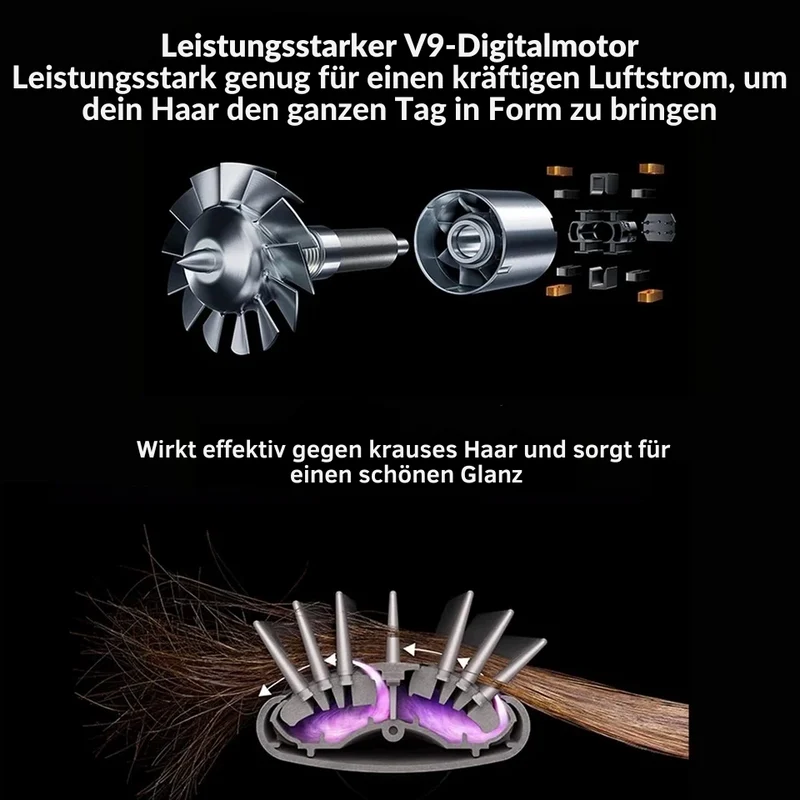 Haarstyler 5-in-1 | Leistungsstarker 1000W | Ionen-Technologie