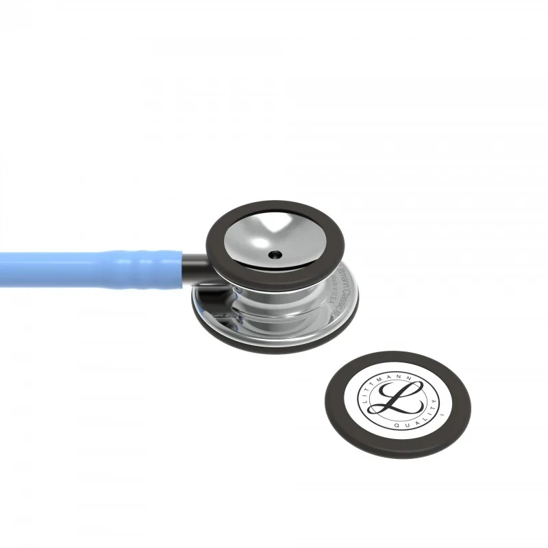Littmann® Classic III Stethoscope - hemels blauw - mirror - smoke