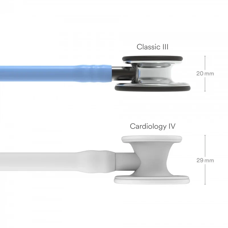 Littmann® Classic III Stethoscope - hemels blauw - mirror - smoke