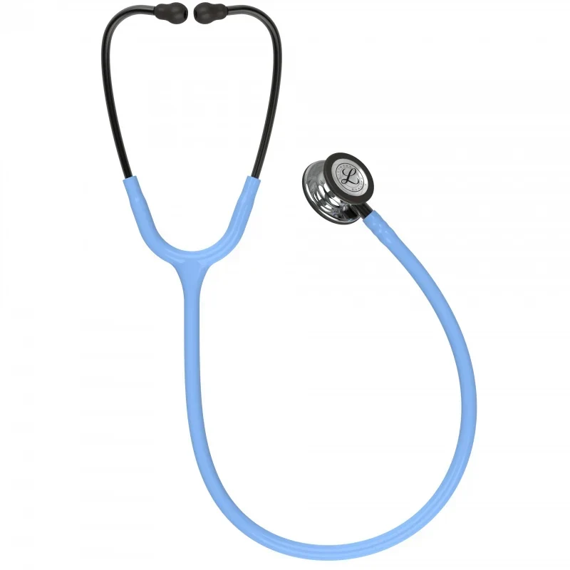 Littmann® Classic III Stethoscope - hemels blauw - mirror - smoke