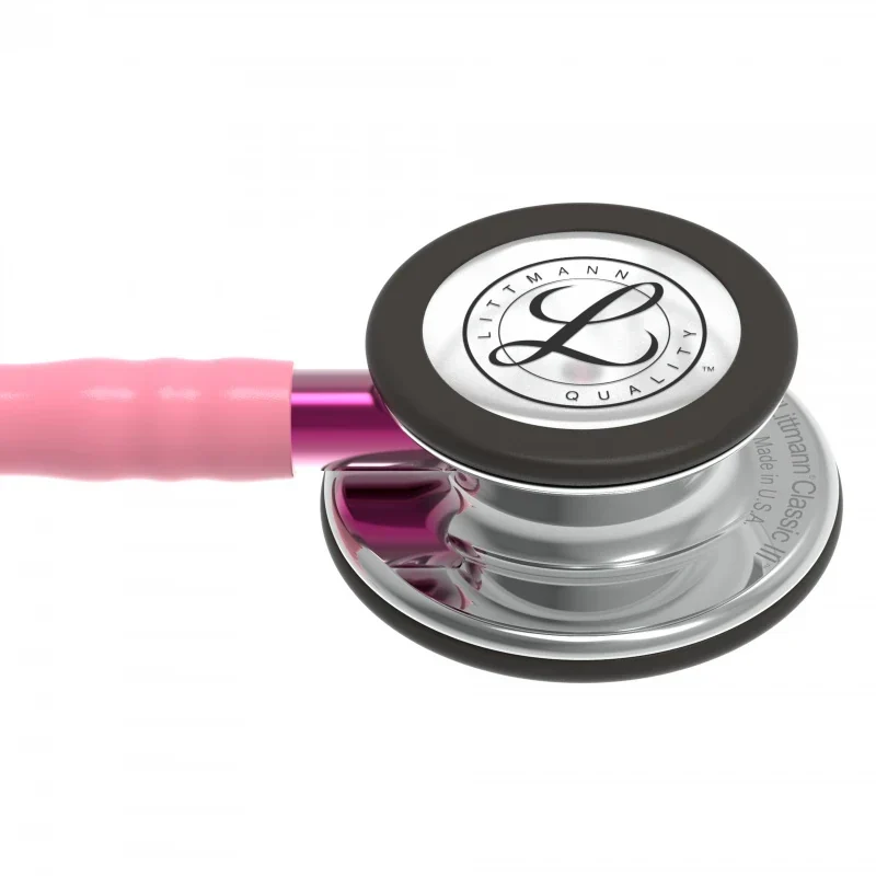 Littmann® Classic III Stethoscope - parel roze - mirror - roze