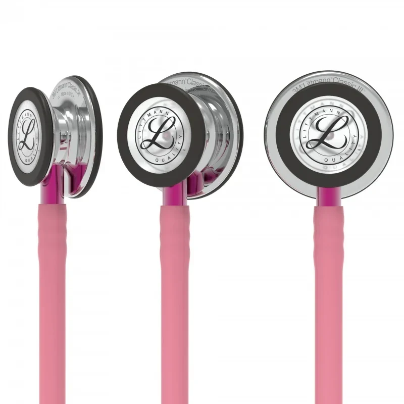 Littmann® Classic III Stethoscope - parel roze - mirror - roze
