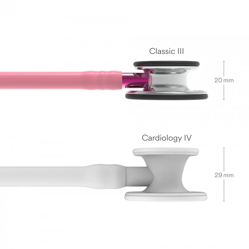 Littmann® Classic III Stethoscope - parel roze - mirror - roze