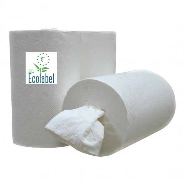 Handdoekrol Mini Coreless Centerfeed cellulose 1 lgs poetsrol - EU Ecolabel