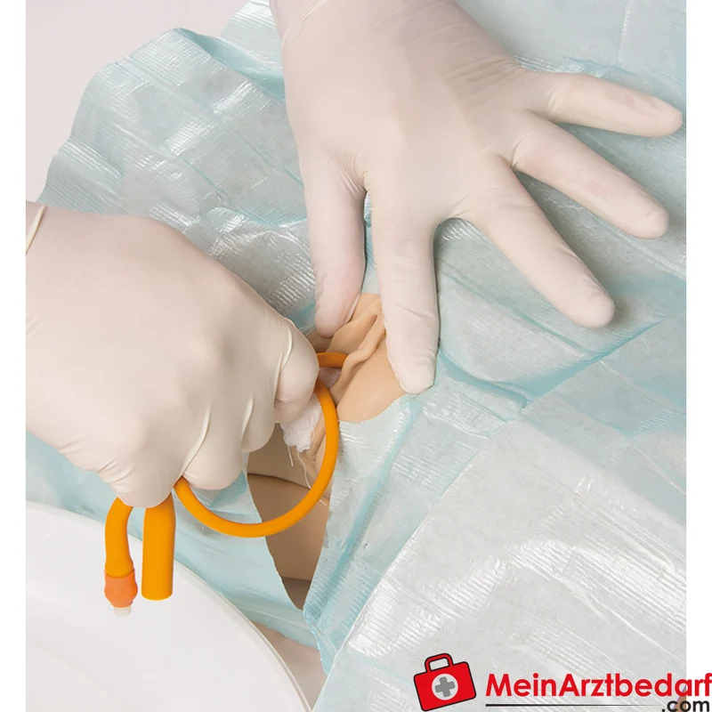 Erler-Zimmer Blasenkatheterisierungs-Simulator m/w, anatomisch realistisch