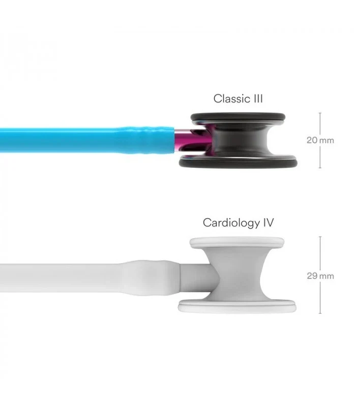Littmann® Classic III Stethoscope - torquise -smoke - roze