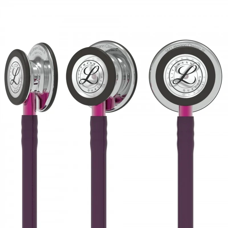 Littmann® Classic III Stethoscope - pruim - mirro - smoke