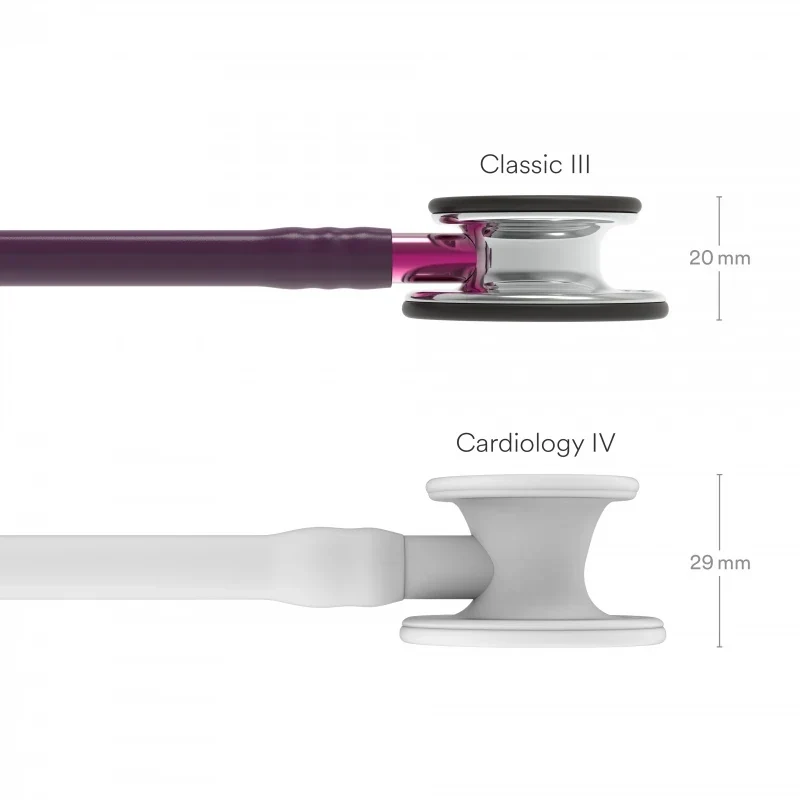 Littmann® Classic III Stethoscope - pruim - mirro - smoke