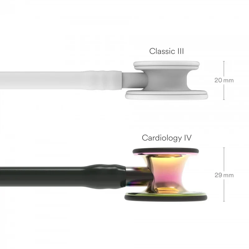 LITTMANN® "CARDIOLOGY IV" - 6240 - zwart- rainbow - smoke