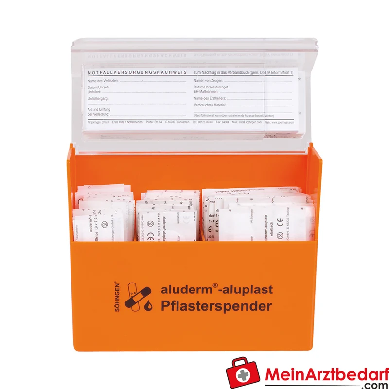 Söhngen aluderm Pflasterspender ABS 115 Wundpflaster Wandhalterung