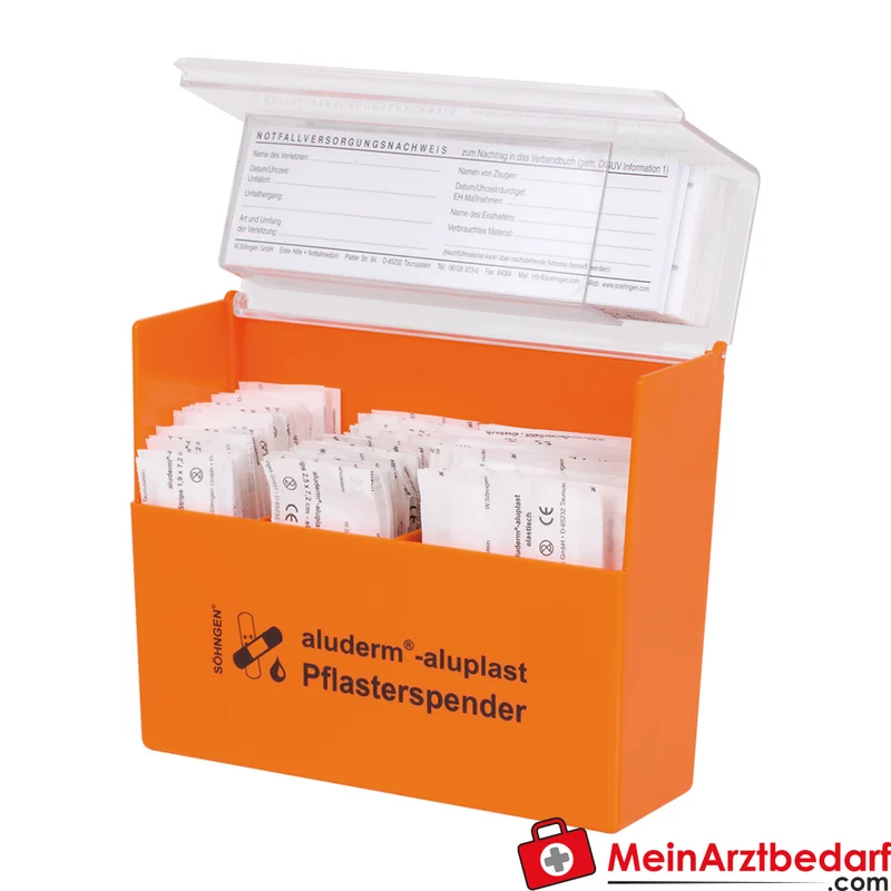 Söhngen aluderm Pflasterspender ABS 115 Wundpflaster Wandhalterung