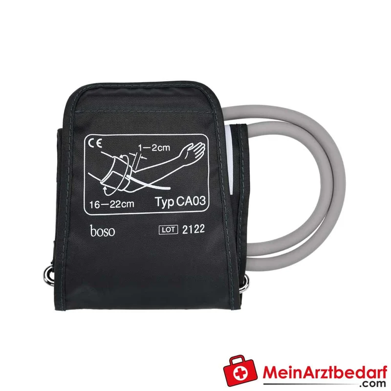 Boso ABI-Manschetten für ABI-System 100, farbcodiert, Bein 18–38 cm