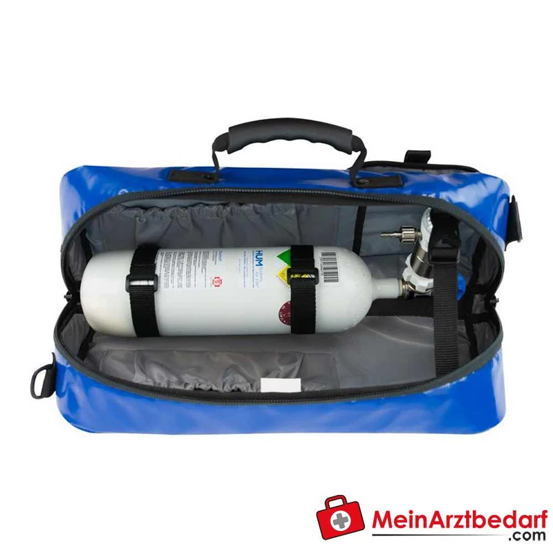 AEROcase OXYbag Sauerstofftasche für O2 Flaschen bis 2 l, gepolstert, Größe S/M