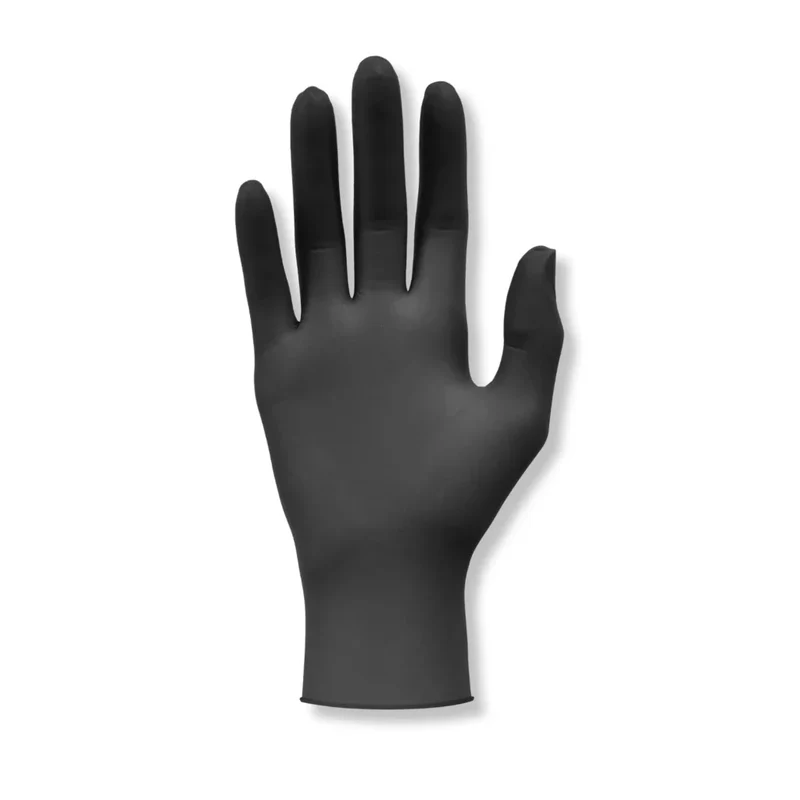 Meditrade Nitril handschoenen - zwart- 100 stuks - Large