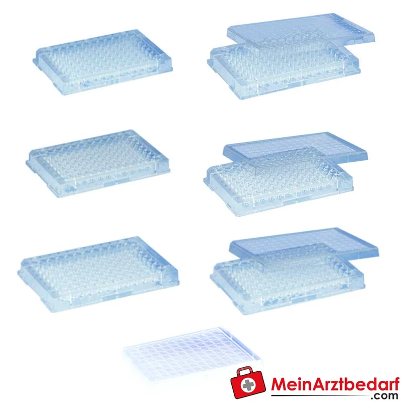 Sarstedt ELISA-Platte 96-Well High Binding Polystyrol 25 Platten