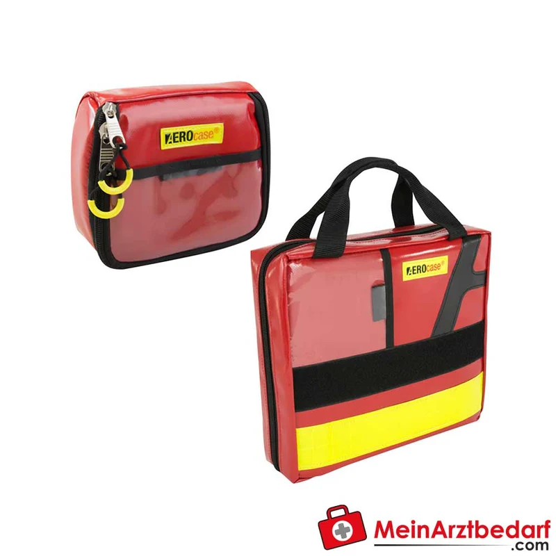 AEROcase Ampullarium Ampullen-Etui rot bruchsicher mit Klett