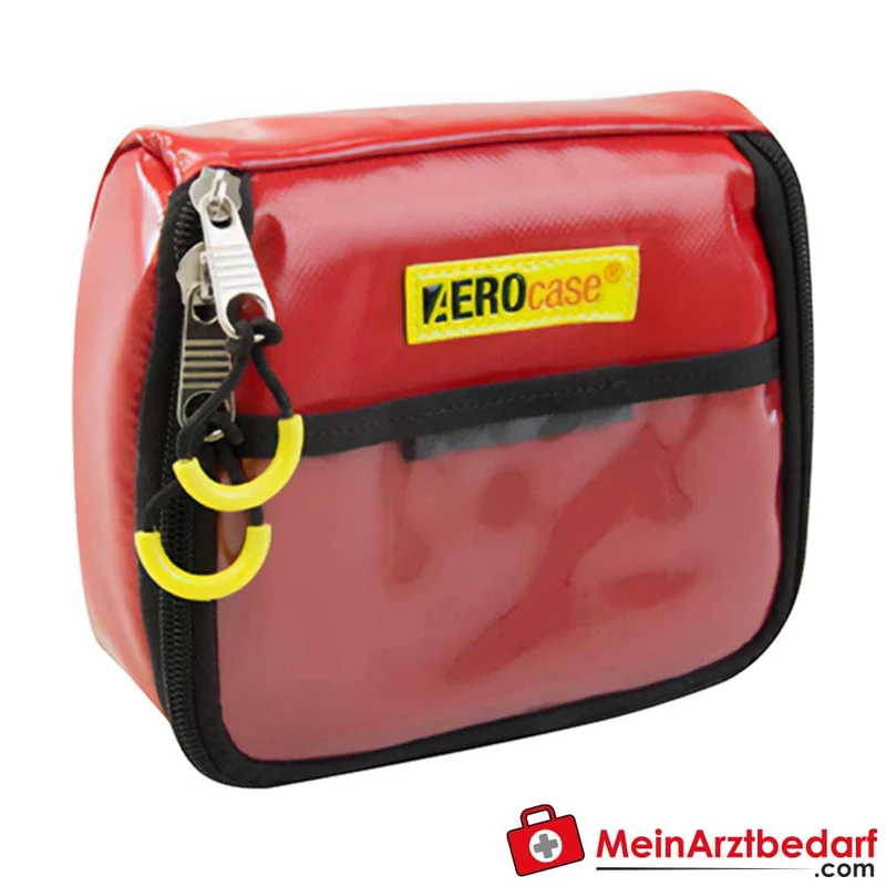 AEROcase Ampullarium Ampullen-Etui rot bruchsicher mit Klett