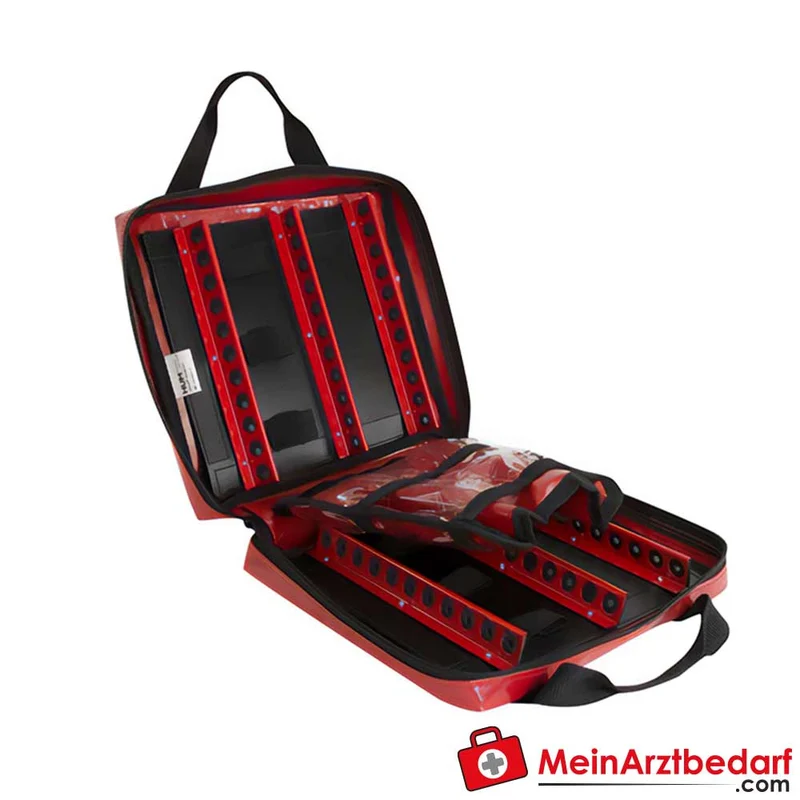 AEROcase Ampullarium Ampullen-Etui rot bruchsicher mit Klett