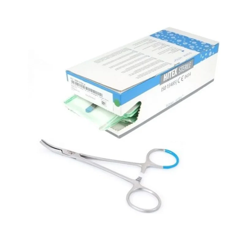 Peha®-instrument Halsted Mosquito klem anatomisch gebogen 12,5 cm - 25 stuks