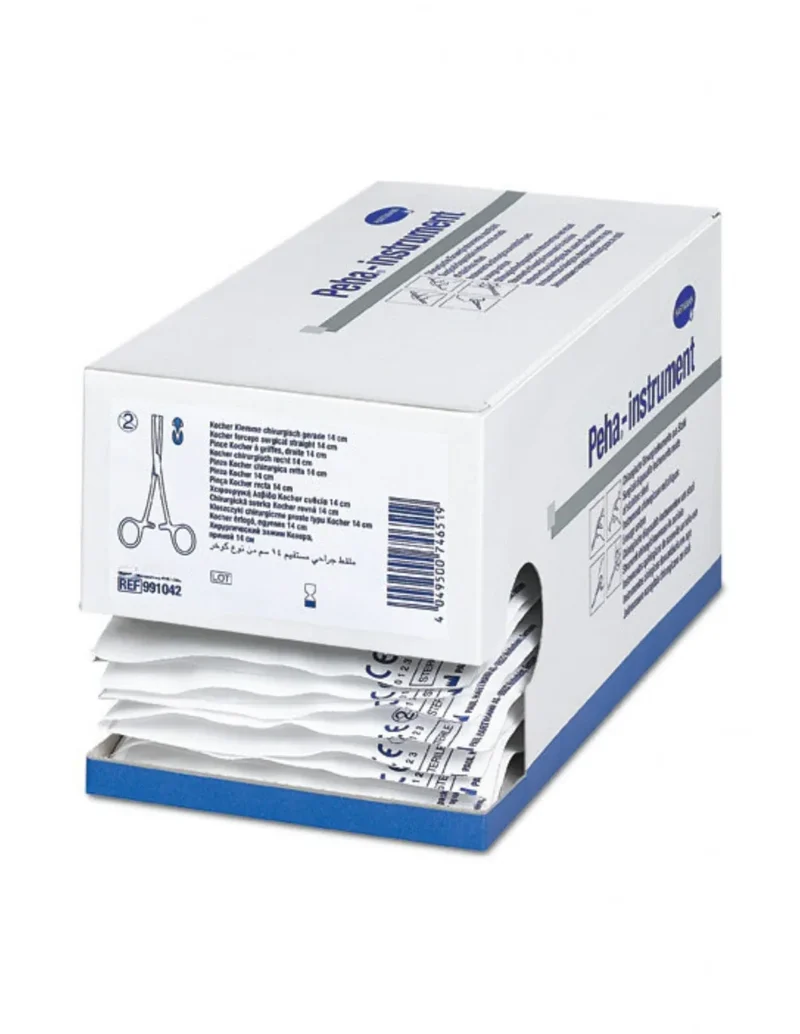 Peha®-instrument Halsted Mosquito klem anatomisch gebogen 12,5 cm - 25 stuks