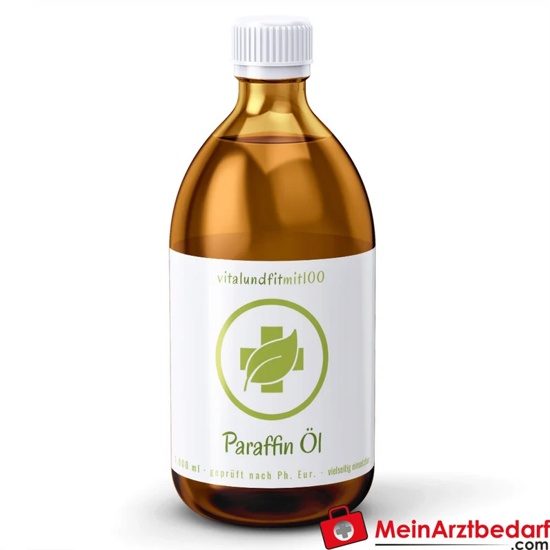 Paraffinöl (Paraffinum perliquidum) Ph. Eur. Öl 1000 ml Braunglasflasche
