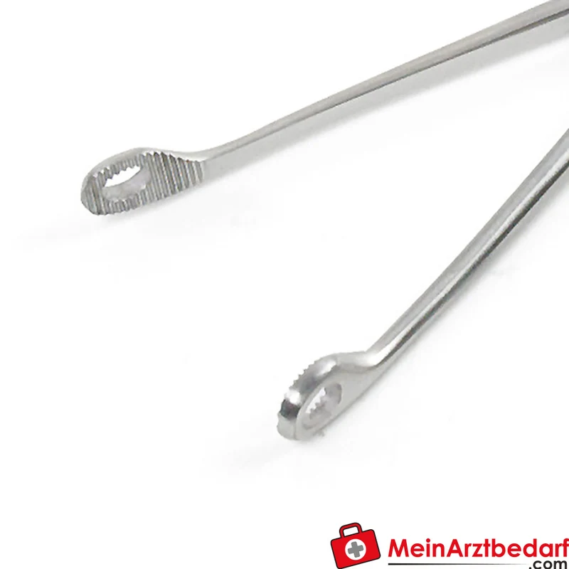 Teqler Magill-Zange 20 cm rostfreier Edelstahl Intubationszange autoklavierbar
