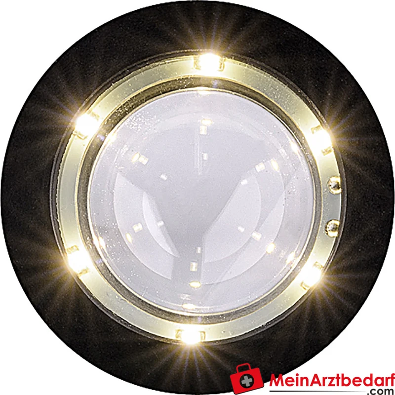 Luxamed LuxaScope Dermatoskop LED 2,5 V Kontaktscheibe mit Skala