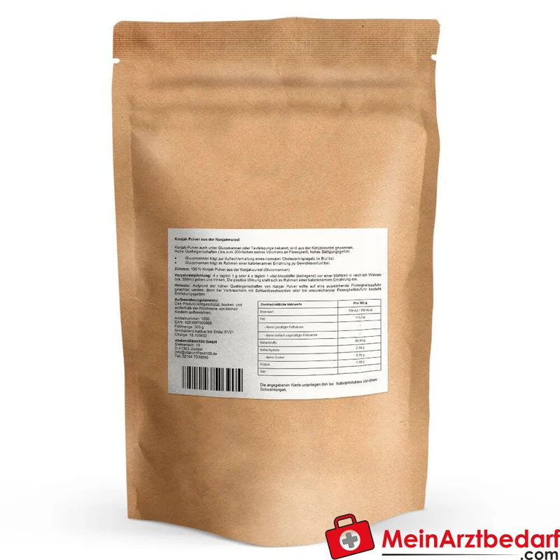 Konjakpulver (Glucomannan) 300 g