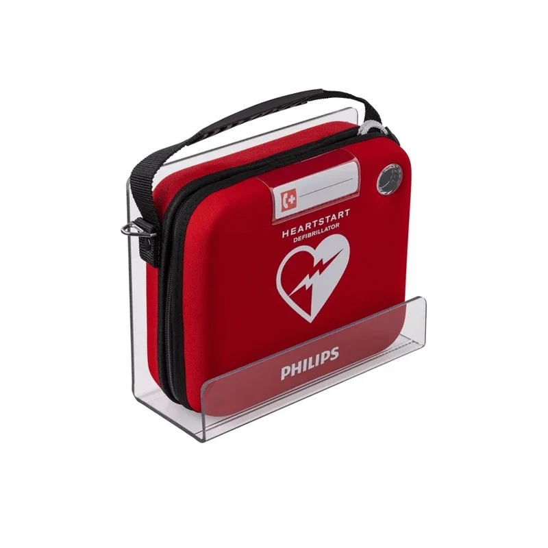 Perspex Wandbeugel voor Philips HS1 AED met Smalle Draagtas