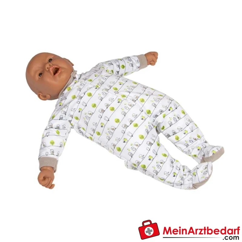 Erler-Zimmer Babypuppe Neugeborenenmodell 48 cm Stoffkörper, gelenkig, für Physiotherapie Vojta & Bobath