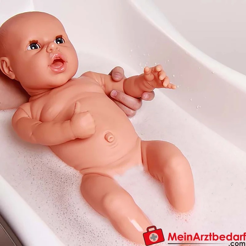 Erler-Zimmer Neugeborenenpuppe für Wickelübungen, bewegliche Gelenke
