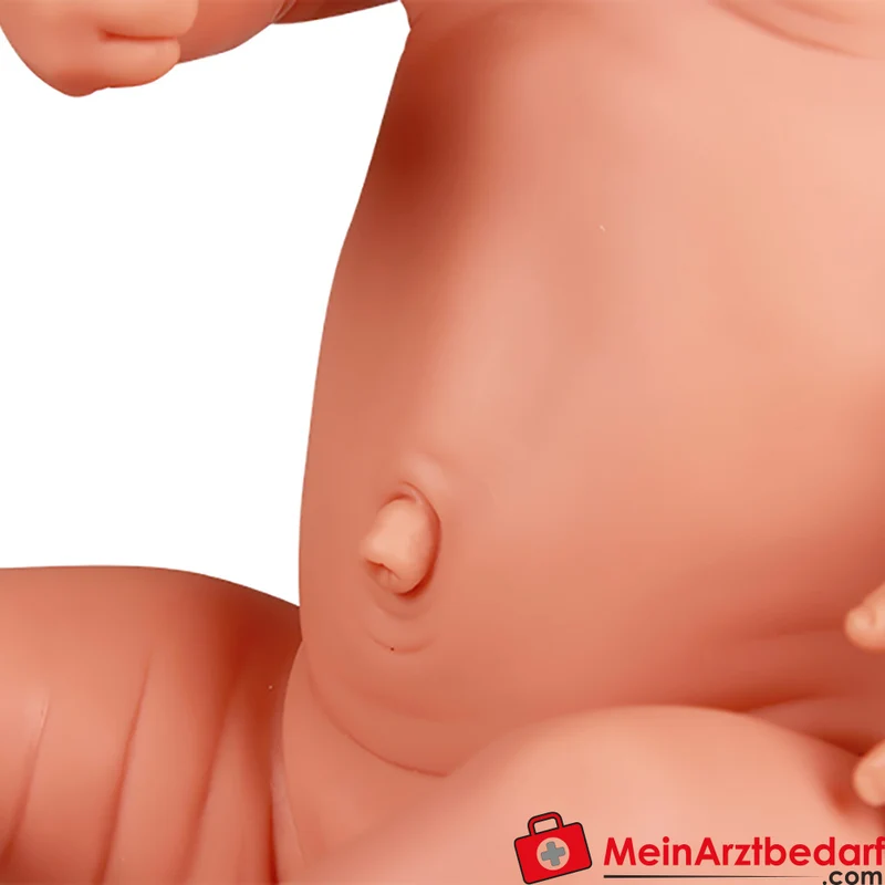 Erler-Zimmer Neugeborenenpuppe für Wickelübungen, bewegliche Gelenke