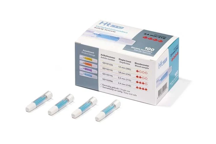 HT One Veiligheidslancetten 2,4 mm 100 stuks