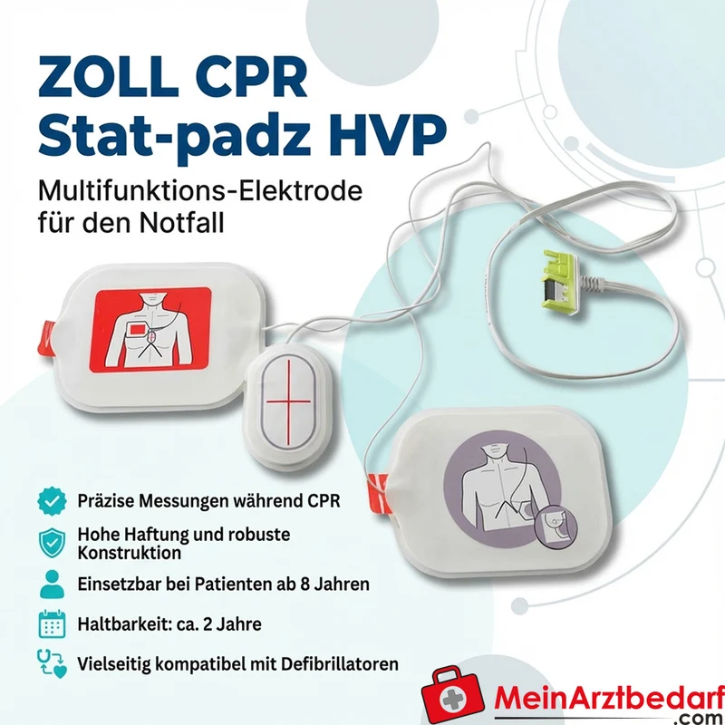 ZOLL CPR Stat-padz HVP Multifunktions-Elektrode, ab 8 Jahren